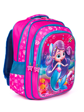 Enchanted Mermaid Pink Backpack