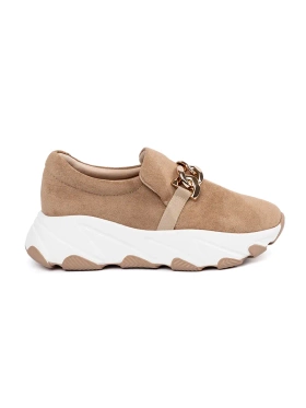 Potocki beige suede sneakers