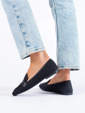 Chic Black Loafers