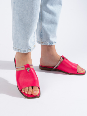 Pink Slip-On Sandals