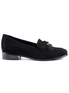 Potocki Black Suede Loafers