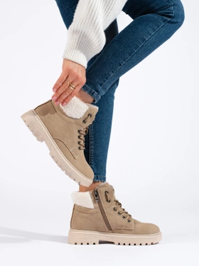 Trendy Eco-Leather Boots