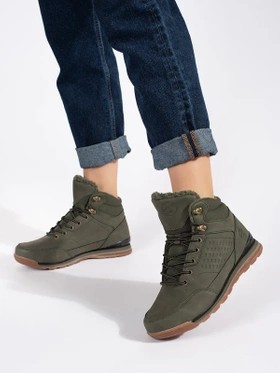 Forest Green Trekking Boots