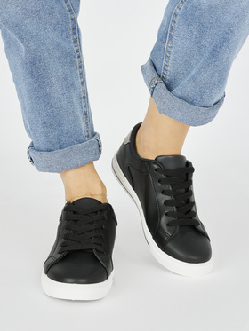 Classic Black Sneakers