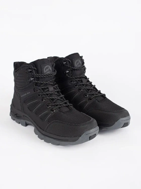 High Black Outdoor Adventure Boots