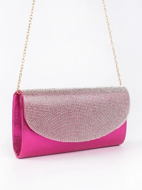 Classic Petite Pink Clutch Bag