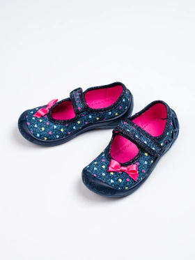 Heart Velcro Slippers for Kids