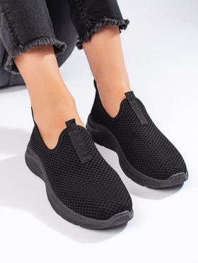 Chic Black Athletic Shoes