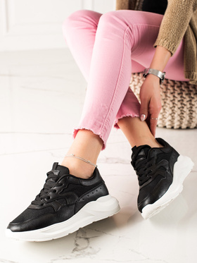 Classic Black Sneakers