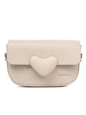 Small Messenger Bag with Decorative Heart