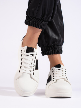 White Sporty Sneakers