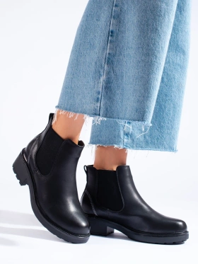 Eco Leather Ankle Boots