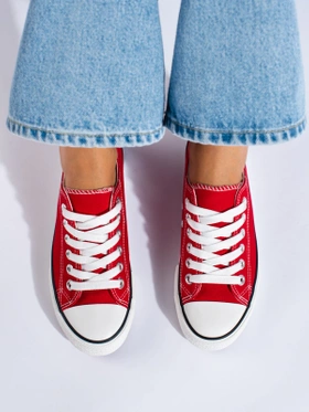 Red Timeless Sneakers