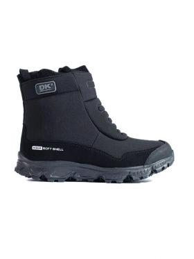 Cozy Zip-Up Softshell Snow Boots