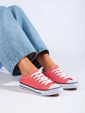 Classic Coral Sneakers