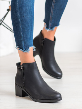 Chunky Heel Ankle Boots