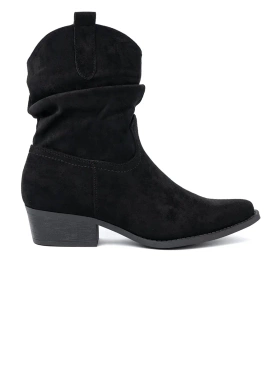 Classic Cut Black Women's Ankle Boots