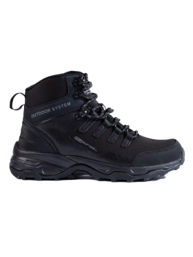 DK high-top black trekking boots