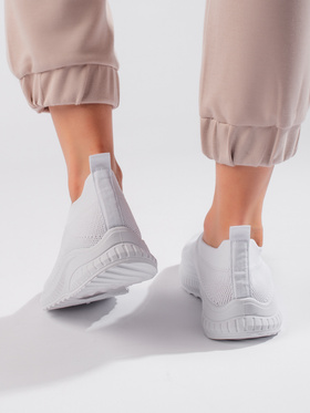 Comfy White Slip-On Sneakers