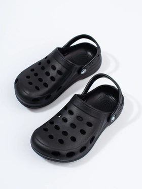 Lightweight Black Sandals for Kids