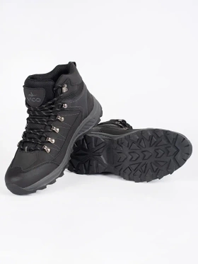 Warm Black Trekking Boots