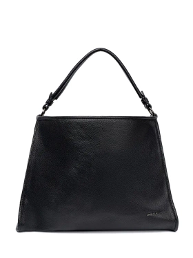 Classic Black Shoulder Bag