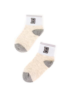 Beige Children's Socks