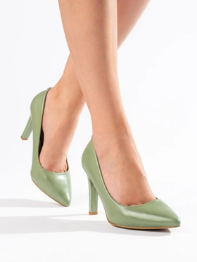 Pistachio Green Pumps