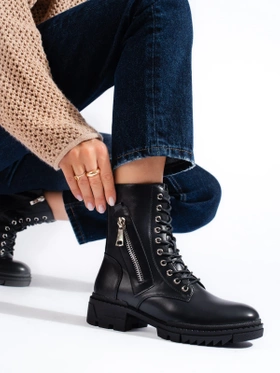 Black Potocki Ankle Boots