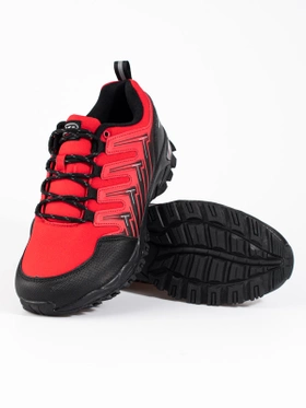 Red Adventure Trekking Shoes