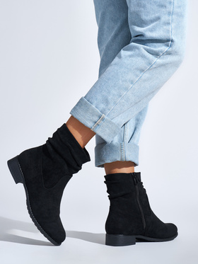 Black Western Ankle Boots