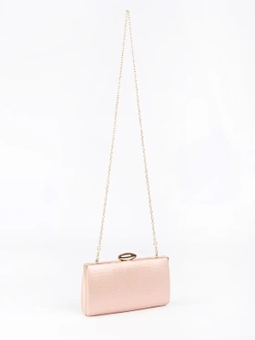 Classic Pink Petite Clutch Bag