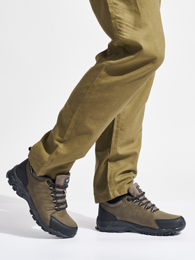 Warm Brown Trekking Boots