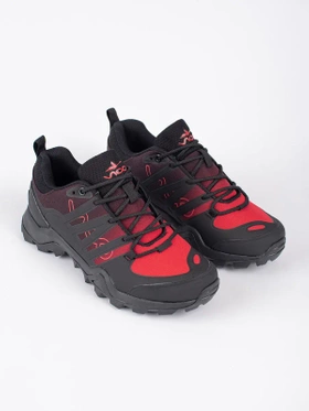 Black and Red Adventure Boots