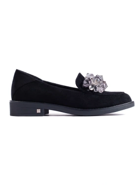 Suede Black Loafers by Potocki