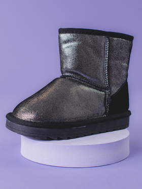 Silver Winter Boots for Girls