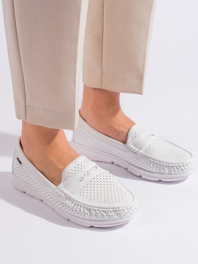 White Lightweight Loafers