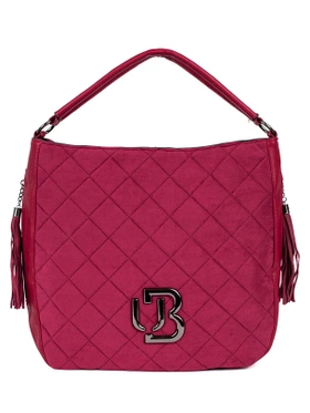 Red Quilted Shoulder Bag