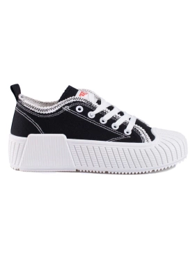 Black Shelovet Low-Top Sneakers