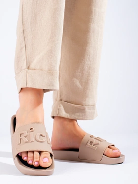 Beige Slip-On Sandals by Potocki