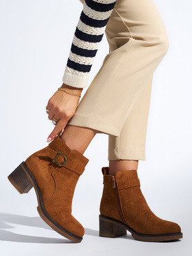 Warm Brown Ankle Boots