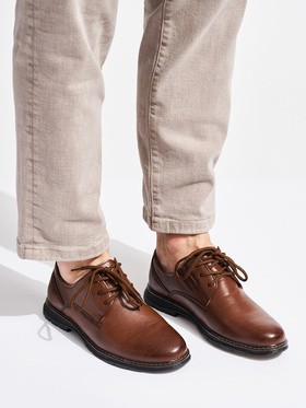 Classic Brown Lace-Up Shoes