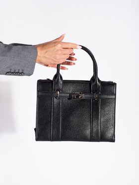 Classic Black Handbag