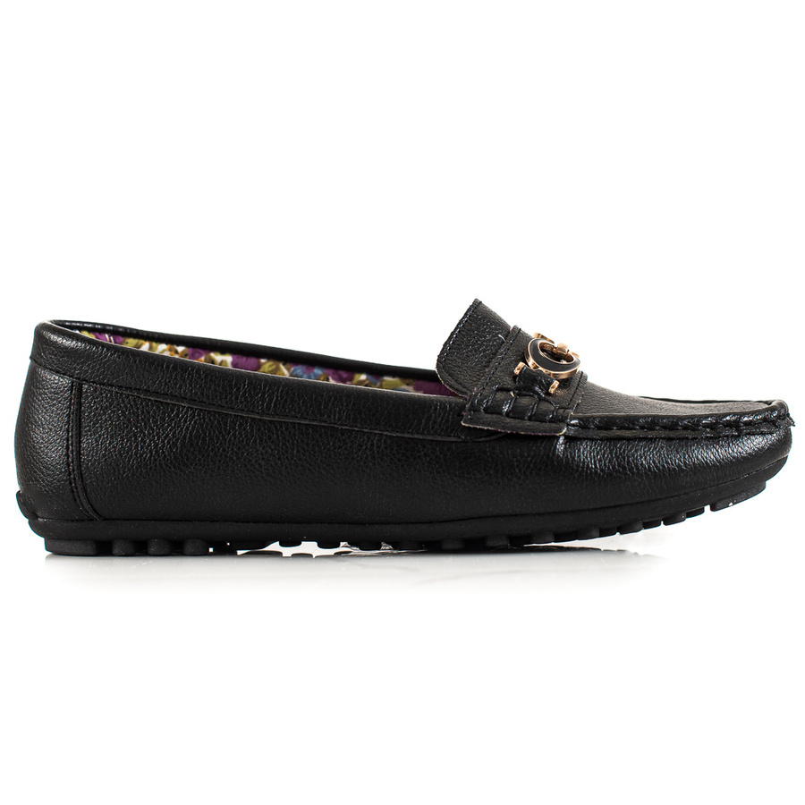 Vinceza Black Loafers