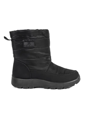 Cozy Black Snow Boots