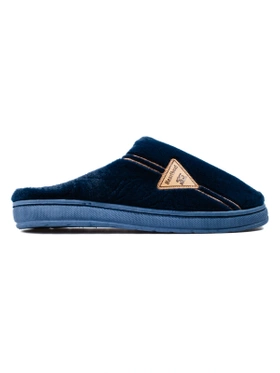 Cozy Navy Slippers