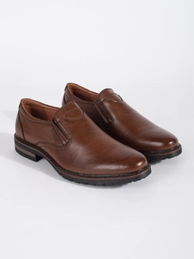 Slip-On Brown Loafers