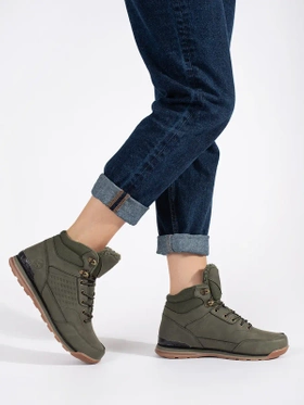 Forest Green Trekking Boots