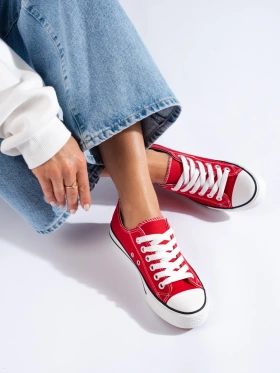 Red Timeless Sneakers