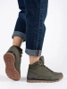 Ciemnozielone buty trekkingowe